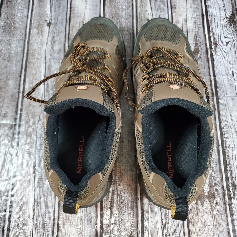 Merrell Men's Moab 2 Low Vibram Outsole Gortex Hiking J06041 Brown Size 11.5 - Picture 6 of 8